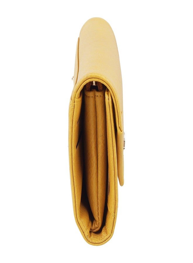 Mochi Women Bifold Clutch (95-7766-Yellow) - Image 4